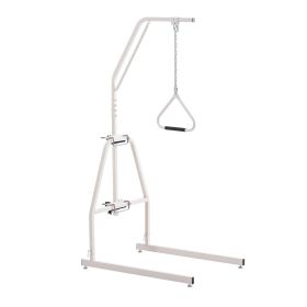 VEVOR Trapeze Bar for Bed Mobility, Bed Trapeze with Clamps and Floor Stand, 250LBS Weight Capacity Bed Pull Up Assist for Elderly