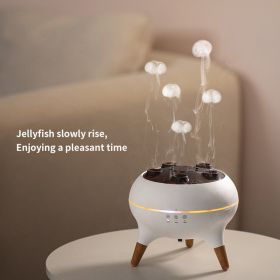 Essential Oil Diffuser 250ML Dancing Jellyfish Aromatherapy Diffuser Humidifier with 7 Colors LED Lights,Remote Control,Plug in for Bedroom,Offic