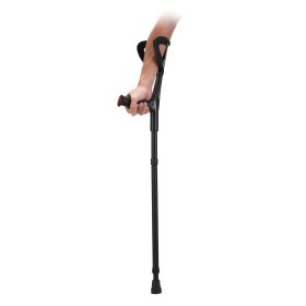 VEVOR Forearm Crutches for Adults, Folding Walking Forearm Crutches with 10-Level Adjustable Height