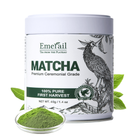 Matcha--Ceremonial Grade Matcha Green Tea Powder,Premium First Harvest Unsweetened,1 0 0 Pure Matcha ForLattes,Smoothies,and Baking  40g  1.4oz-S (Option: 1 piece)