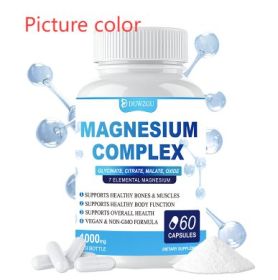 60 Magnesium Complex Capsules (Option: Picture color)